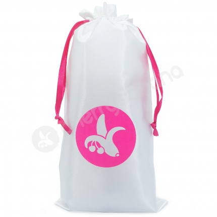 Cherry Banana Satin Storage Bag Large