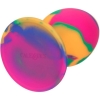 Calexotics Cheeky Large Tie-Dye 3" Silicone Butt Plug