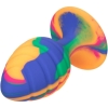 Calexotics Cheeky Large Swirl Tie-dye 3" Silicone Butt Plug