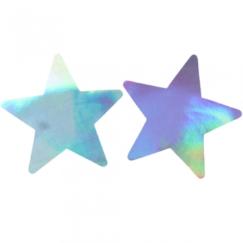 Cherry Banana Intergalactic Laser Shift Star-Shaped Nipple Pasties 2 Pack