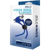 Zolo Rechargeable Blue Vibrating & Adjustable Cock Ring & Lasso