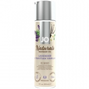JO Naturals Lavender & Tahitian Vanilla Oil-Based Essential Massage Oil 120ml