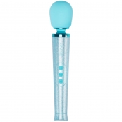 Le Wand Blue Petite Wand Massager All That Glimmers Gift Set 