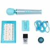 Le Wand Blue Petite Wand Massager All That Glimmers Gift Set 