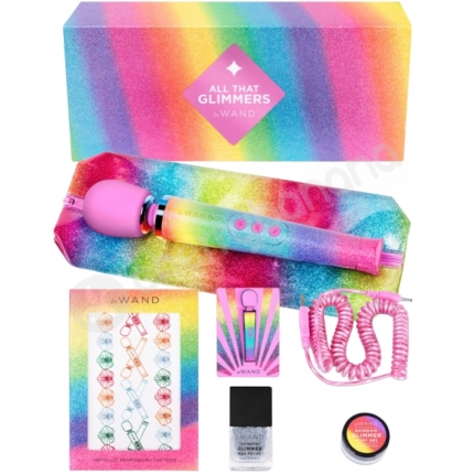 Le Wand Rainbow Ombre Petite Massager Wand & Gift Pack