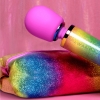 Le Wand Rainbow Ombre Petite Massager Wand & Gift Pack