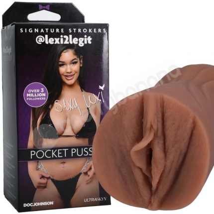 Signature Strokers Girls Of Social Media @lexi2legit Ultraskyn Pocket Pussy Stroker