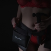 Love Hamma Pleasure Pouch Black Sex Tool Belt