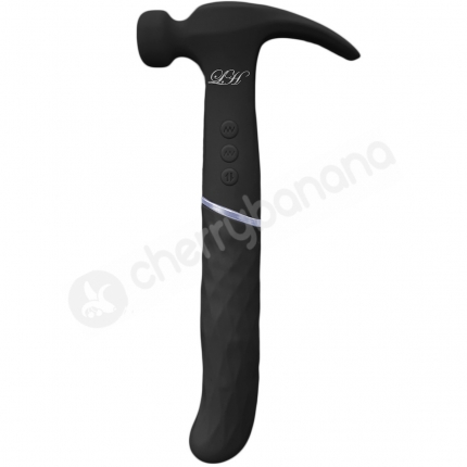 Love Hamma Angle Tip Black Curved Dual Ended Thrusting Vibrator Love Hamma Angle Tip Black Curved Dual Ended Thrusting Vibrator