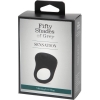 Fifty Shades Of Grey Sensation Rechargeable Black Vibrating Love Ring