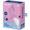 Satisfyer Love Triangle White App Controlled Vibrating Clitoral Stimulator