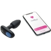 OhMiBod By Kiiroo Lumen App Controlled 4" Black Pleasure Plug