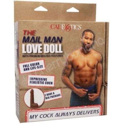 Calexotics The Mail Man Love Doll Life-Like Inflatable With Butthole & Dong