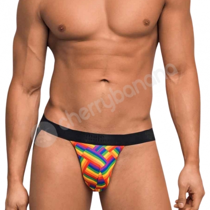 Male Power Rainbow Pride Fest Jockstrap S/M Male Power Rainbow Pride Fest Jockstrap S/M