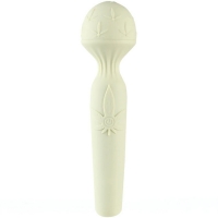 Maia Marlie 420 Massage Wand With Hemp Leaf Design