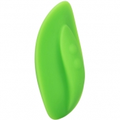 Mini Marvels Silicone Marvelous Teaser Green Finger Held Vibrator