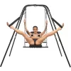 Master Series Throne Adjustable Sex Sling With Stand