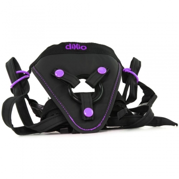 Dillio Black/Purple Perfect Fit Harness