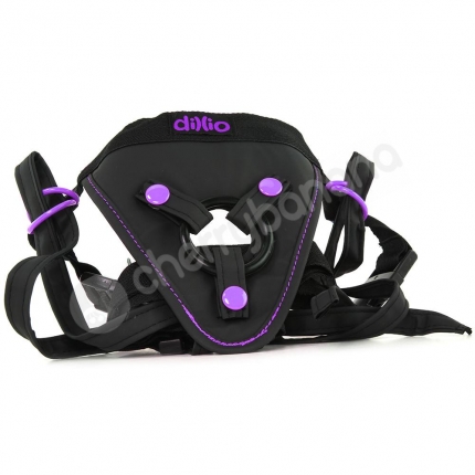 Dillio Black/Purple Perfect Fit Harness