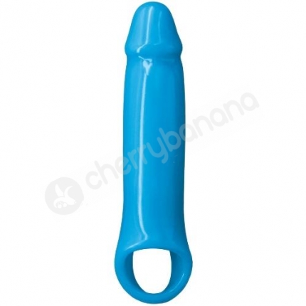 Firefly Fantasy Extension Medium Blue Penis Extension Sleeve Firefly Fantasy Extension Medium Blue Penis Extension Sleeve