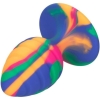 Calexotics Cheeky Medium Swirl Tie-Dye 2" Silicone Butt Plug