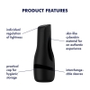 Satisfyer Men Classic Black Male Masturbator