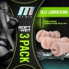 M For Men 3 Pack Self-Lubricating Vibrating Strokers With Bullet Vibe 