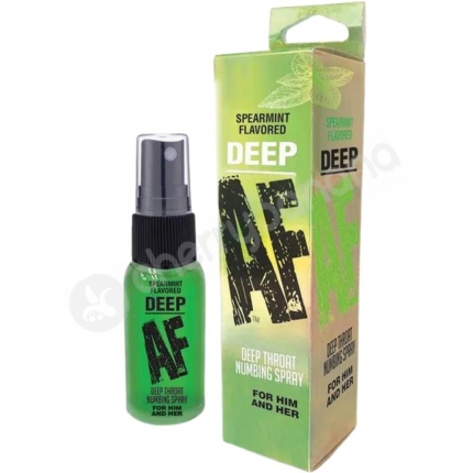 Deep AF Mint Flavoured Numbing Deep Throat Spray 29ml