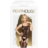 Penthouse Lingerie Black Miss Curvy Suspender Bodystocking