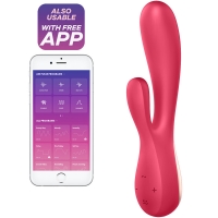 Satisfyer Mono Flex Red App Controlled Rabbit Vibrator