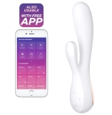 Satisfyer Mono Flex White App Controlled Rabbit Vibrator