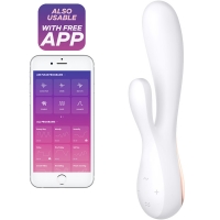 Satisfyer Mono Flex White App Controlled Rabbit Vibrator