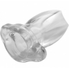 Master Series Gape Glory Clear Large 3" Hollow Anal Plug