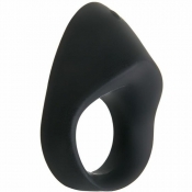 Zero Tolerance Night Rider Black Clit Stimulating Cock Ring