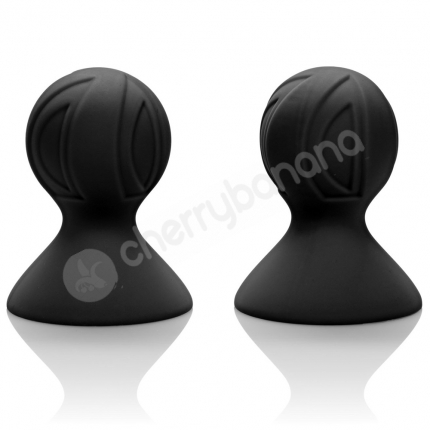 Nipple Play Black Silicone Pro Nipple Suckers