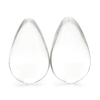 Crystal Clear Large Premium Glass Eggs
