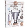 Nu Sensuelle Pleasure Panty White Bullet With 2 In 1 Vibrating Remote One Size Fits Most Panties