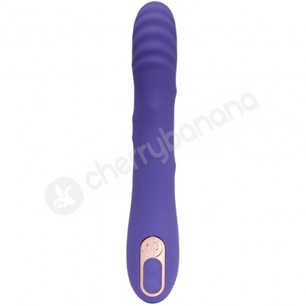 Nu Sensuelle Roller Motion Purple Roxii Wand With Flexible Tip