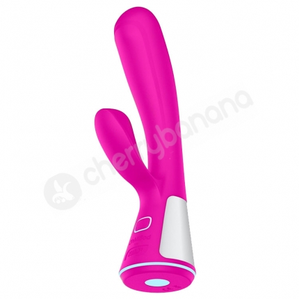 Kiiroo OhMiBod Pink Fuse Interactive Rabbit Vibrator Kiiroo OhMiBod Pink Fuse Interactive Rabbit Vibrator