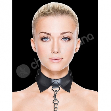 Ouch! Black Exclusive Collar & Leash