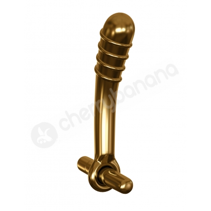 Icicles Gold Edition #5 Vibrating Dildo Icicles Gold Edition #5 Vibrating Dildo