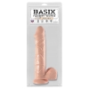 Basix Rubber Works Flesh 12'' Mega Dildo