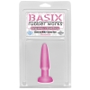 Basix Rubber Works Pink Beginner's Butt Plug