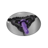 Dillio Black/Purple Fancy Fit Harness