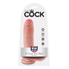 King Cock Flesh 8'' Cock With Balls