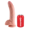 King Cock Flesh 9'' Cock With Balls