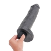 King Cock Black 11'' Squirting Dong With Balls