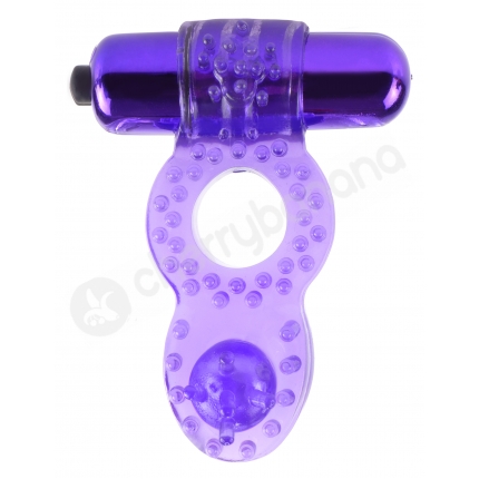 Fantasy C-ringz Purple Ball-Banger Super Cock Ring