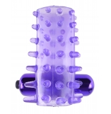 Fantasy C-ringz Purple Vibrating Super Sleeve