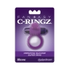 Fantasy C-ringz Purple Vibrating Silicone Super Ring